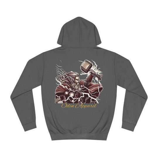 Thunderous Odin: Hoodie for Warriors of the Storm