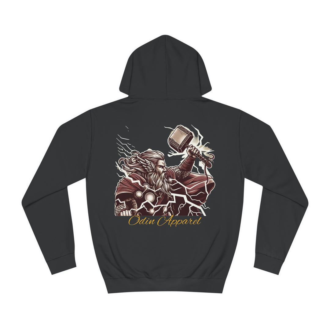 Thunderous Odin: Hoodie for Warriors of the Storm