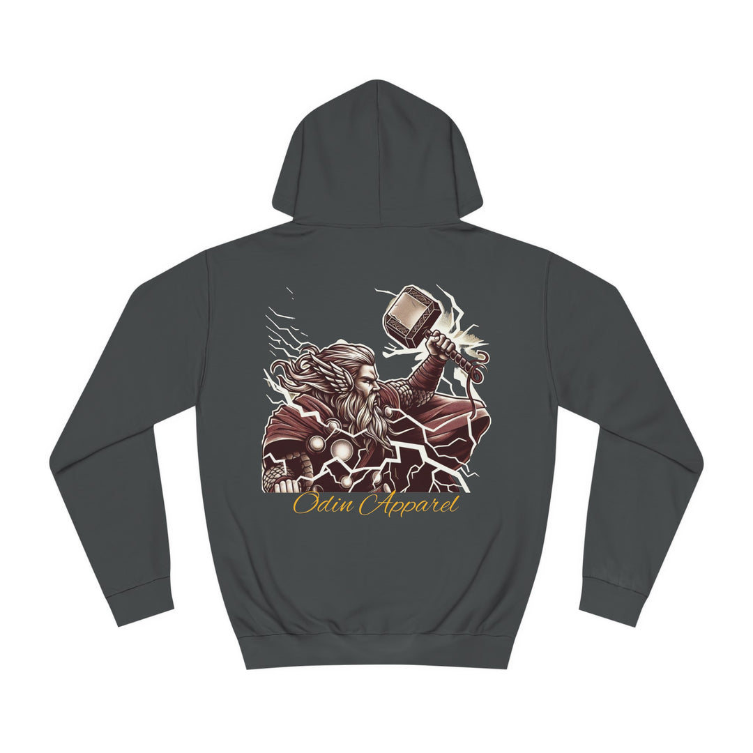 Thunderous Odin: Hoodie for Warriors of the Storm